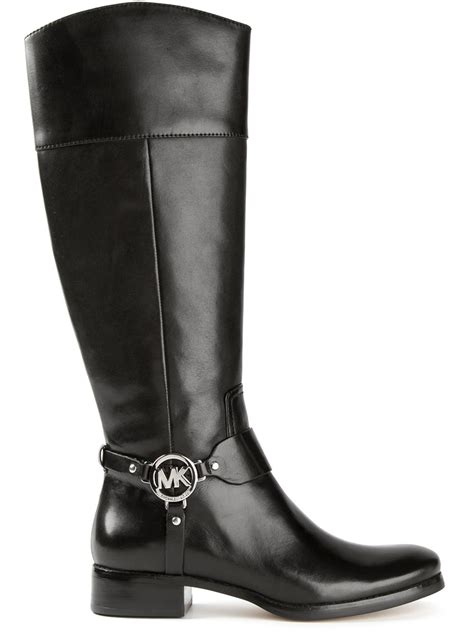 michael kors black boots|michael kors black boots women.